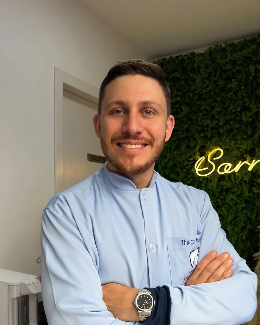 Dr. Thiago Marcel Monteiro, cirurgião-dentista da Odontologia Monteiro